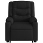 vidaXL Relaxsessel mit Aufstehhilfe Schwarz Stoff vidaXL Relaxsessel mit Aufstehhilfe Schwarz Stoff