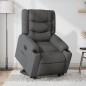 vidaXL Relaxsessel mit Aufstehhilfe Elektrisch Dunkelgrau Stoff vidaXL Relaxsessel mit Aufstehhilfe Elektrisch Dunkelgrau Stoff