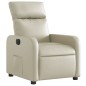 vidaXL Relaxsessel Elektrisch Creme Kunstleder vidaXL Relaxsessel Elektrisch Creme Kunstleder