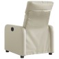 vidaXL Relaxsessel Elektrisch Creme Kunstleder vidaXL Relaxsessel Elektrisch Creme Kunstleder