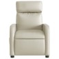 vidaXL Relaxsessel Elektrisch Creme Kunstleder vidaXL Relaxsessel Elektrisch Creme Kunstleder