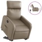 vidaXL Relaxsessel mit Aufstehhilfe Elektrisch Cappuccino Kunstleder vidaXL Relaxsessel mit Aufstehhilfe Elektrisch Cappuccino Kunstleder