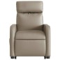 vidaXL Relaxsessel mit Aufstehhilfe Elektrisch Cappuccino Kunstleder vidaXL Relaxsessel mit Aufstehhilfe Elektrisch Cappuccino Kunstleder