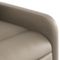 vidaXL Relaxsessel mit Aufstehhilfe Elektrisch Cappuccino Kunstleder vidaXL Relaxsessel mit Aufstehhilfe Elektrisch Cappuccino Kunstleder