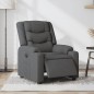 vidaXL Relaxsessel Elektrisch Dunkelgrau Stoff vidaXL Relaxsessel Elektrisch Dunkelgrau Stoff