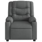 vidaXL Relaxsessel Elektrisch Dunkelgrau Stoff vidaXL Relaxsessel Elektrisch Dunkelgrau Stoff
