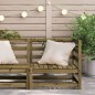 vidaXL Garten-Ecksofa 70x70x67 cm Kiefernholz Imprägniert vidaXL Garten-Ecksofa 70x70x67 cm Kiefernholz Imprägniert