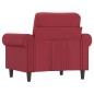 vidaXL Sessel Weinrot 60 cm Kunstleder vidaXL Sessel Weinrot 60 cm Kunstleder