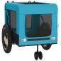 vidaXL Fahrradanhänger Hunde Blau und Schwarz Oxford-Gewebe & Eisen vidaXL Fahrradanhänger Hunde Blau und Schwarz Oxford-Gewebe & Eisen