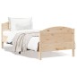 vidaXL Massivholzbett ohne Matratze 90x190 cm Kiefernholz vidaXL Massivholzbett ohne Matratze 90x190 cm Kiefernholz