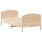 vidaXL Massivholzbett ohne Matratze 90x190 cm Kiefernholz vidaXL Massivholzbett ohne Matratze 90x190 cm Kiefernholz