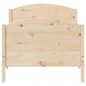 vidaXL Massivholzbett ohne Matratze 90x190 cm Kiefernholz vidaXL Massivholzbett ohne Matratze 90x190 cm Kiefernholz