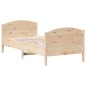 vidaXL Massivholzbett ohne Matratze 90x190 cm Kiefernholz vidaXL Massivholzbett ohne Matratze 90x190 cm Kiefernholz