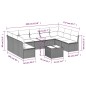 vidaXL 10-tlg. Garten-Sofagarnitur mit Kissen Schwarz Poly Rattan vidaXL 10-tlg. Garten-Sofagarnitur mit Kissen Schwarz Poly Rattan