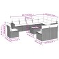 vidaXL 11-tlg. Garten-Sofagarnitur mit Kissen Beige Poly Rattan vidaXL 11-tlg. Garten-Sofagarnitur mit Kissen Beige Poly Rattan