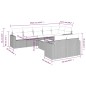 vidaXL 9-tlg. Garten-Sofagarnitur mit Kissen Beige Poly Rattan vidaXL 9-tlg. Garten-Sofagarnitur mit Kissen Beige Poly Rattan