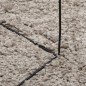 vidaXL Shaggy-Teppich PAMPLONA Hochflor Modern Beige 200x200 cm vidaXL Shaggy-Teppich PAMPLONA Hochflor Modern Beige 200x200 cm