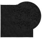 vidaXL Shaggy-Teppich PAMPLONA Hochflor Modern Schwarz 120x120 cm vidaXL Shaggy-Teppich PAMPLONA Hochflor Modern Schwarz 120x120 cm