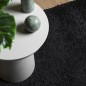 vidaXL Shaggy-Teppich PAMPLONA Hochflor Modern Schwarz 120x120 cm vidaXL Shaggy-Teppich PAMPLONA Hochflor Modern Schwarz 120x120 cm