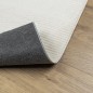 vidaXL Teppich IZA Kurzflor Skandinavischer Look Creme 140x200 cm vidaXL Teppich IZA Kurzflor Skandinavischer Look Creme 140x200 cm