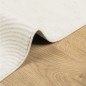vidaXL Teppich IZA Kurzflor Skandinavischer Look Creme 140x200 cm vidaXL Teppich IZA Kurzflor Skandinavischer Look Creme 140x200 cm