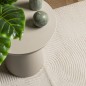 vidaXL Teppich IZA Kurzflor Skandinavischer Look Creme 140x200 cm vidaXL Teppich IZA Kurzflor Skandinavischer Look Creme 140x200 cm