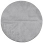vidaXL Teppich IZA Kurzflor Skandinavischer Look Grau Ø 80 cm vidaXL Teppich IZA Kurzflor Skandinavischer Look Grau Ø 80 cm
