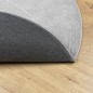 vidaXL Teppich IZA Kurzflor Skandinavischer Look Grau Ø 80 cm vidaXL Teppich IZA Kurzflor Skandinavischer Look Grau Ø 80 cm