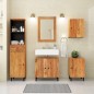 vidaXL Badschrank 38x33x160 cm Massivholz Akazie vidaXL Badschrank 38x33x160 cm Massivholz Akazie
