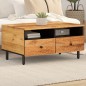 vidaXL Couchtisch 80x54x40 cm Massivholz Akazie vidaXL Couchtisch 80x54x40 cm Massivholz Akazie