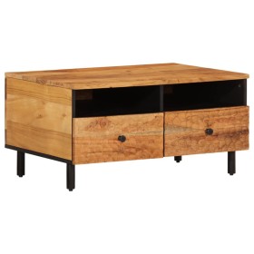 vidaXL Couchtisch 80x54x40 cm Massivholz Akazie