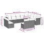 vidaXL 12-tlg. Garten-Sofagarnitur mit Kissen Beige Poly Rattan vidaXL 12-tlg. Garten-Sofagarnitur mit Kissen Beige Poly Rattan