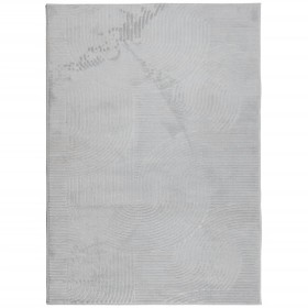 vidaXL Teppich IZA Kurzflor Skandinavischer Look Grau 200x280 cm