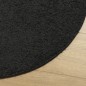 vidaXL Shaggy-Teppich PAMPLONA Hochflor Modern Schwarz Ø 120 cm vidaXL Shaggy-Teppich PAMPLONA Hochflor Modern Schwarz Ø 120 cm