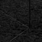 vidaXL Shaggy-Teppich PAMPLONA Hochflor Modern Schwarz Ø 120 cm vidaXL Shaggy-Teppich PAMPLONA Hochflor Modern Schwarz Ø 120 cm