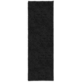 vidaXL Shaggy-Teppich PAMPLONA Hochflor Modern Schwarz 80x250 cm