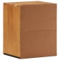 vidaXL Bad-Wandschrank 38x33x48 cm Massivholz Akazie vidaXL Bad-Wandschrank 38x33x48 cm Massivholz Akazie