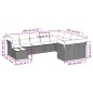 vidaXL 10-tlg. Garten-Sofagarnitur mit Kissen Schwarz Poly Rattan vidaXL 10-tlg. Garten-Sofagarnitur mit Kissen Schwarz Poly Rattan