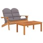 vidaXL 4-tlg. Garten-Lounge-Set Adirondack Massivholz Akazie vidaXL 4-tlg. Garten-Lounge-Set Adirondack Massivholz Akazie