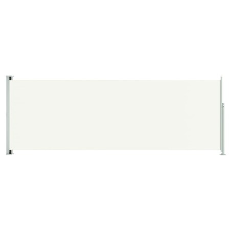 vidaXL Seitenmarkise Ausziehbar 220x600 cm Creme