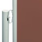 vidaXL Seitenmarkise Ausziehbar 200x600 cm Braun vidaXL Seitenmarkise Ausziehbar 200x600 cm Braun