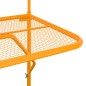 vidaXL Balkontisch Gelb 60x40 cm Stahl vidaXL Balkontisch Gelb 60x40 cm Stahl