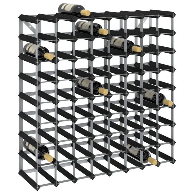 vidaXL Weinregal für 72 Flaschen Schwarz Massivholz Kiefer vidaXL Weinregal für 72 Flaschen Schwarz Massivholz Kiefer