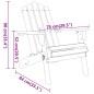 vidaXL 5-tlg. Garten-Lounge-Set Adirondack Massivholz Akazie vidaXL 5-tlg. Garten-Lounge-Set Adirondack Massivholz Akazie