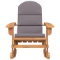 vidaXL Adirondack-Schaukelstuhl mit Kissen Massivholz Akazie vidaXL Adirondack-Schaukelstuhl mit Kissen Massivholz Akazie