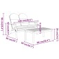 vidaXL 5-tlg. Garten-Lounge-Set Adirondack Massivholz Akazie vidaXL 5-tlg. Garten-Lounge-Set Adirondack Massivholz Akazie
