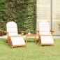 vidaXL 3-tlg. Garten-Lounge-Set Adirondack Massivholz Akazie vidaXL 3-tlg. Garten-Lounge-Set Adirondack Massivholz Akazie