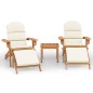 vidaXL 3-tlg. Garten-Lounge-Set Adirondack Massivholz Akazie vidaXL 3-tlg. Garten-Lounge-Set Adirondack Massivholz Akazie
