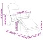 vidaXL 3-tlg. Garten-Lounge-Set Adirondack Massivholz Akazie vidaXL 3-tlg. Garten-Lounge-Set Adirondack Massivholz Akazie