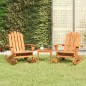 vidaXL 3-tlg. Garten-Lounge-Set Adirondack Massivholz Akazie vidaXL 3-tlg. Garten-Lounge-Set Adirondack Massivholz Akazie